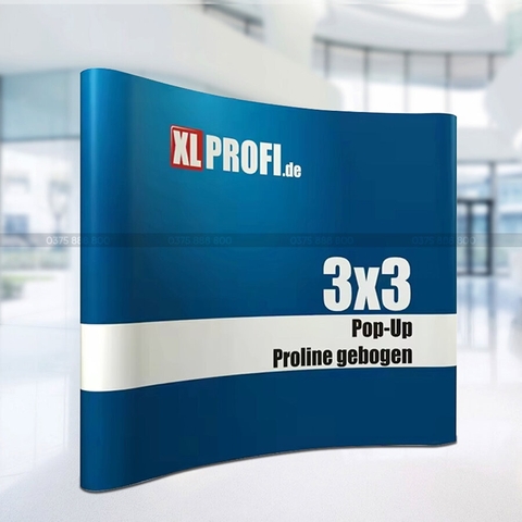 Backdrop Di Động Cong