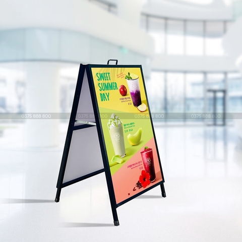 Standee Chữ A Sắt 2 Mặt Cao Cấp