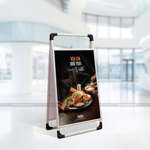 Standee Chữ A 2 Mặt Nhôm