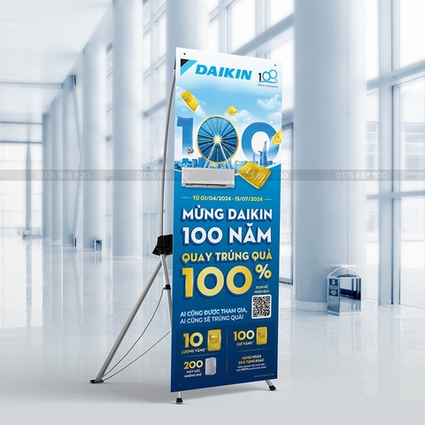 In Standee X 0.6x1.6M