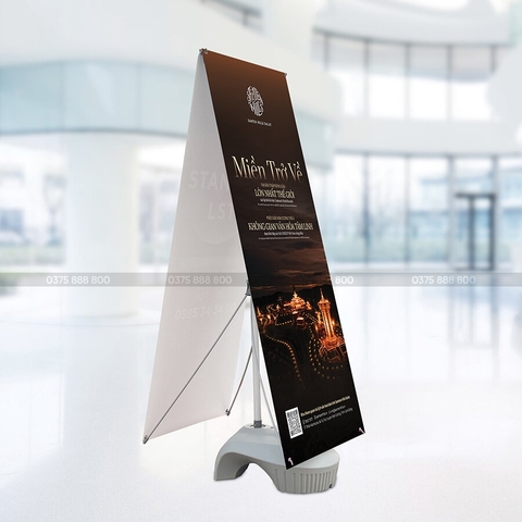 Standee Đế Nước Cản Gió
