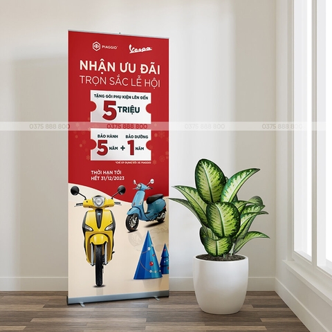 Standee Cuốn Nhôm