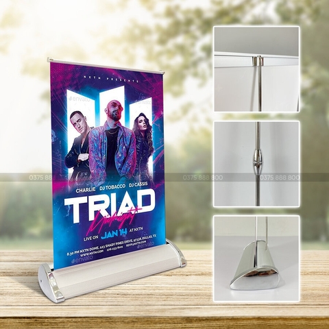 Standee Cuốn Mini