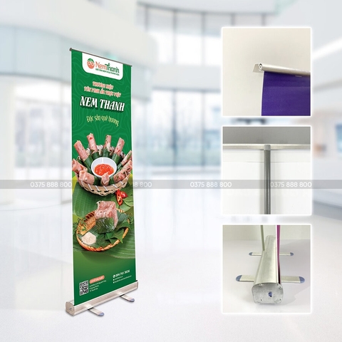 Standee Cuốn Nhôm