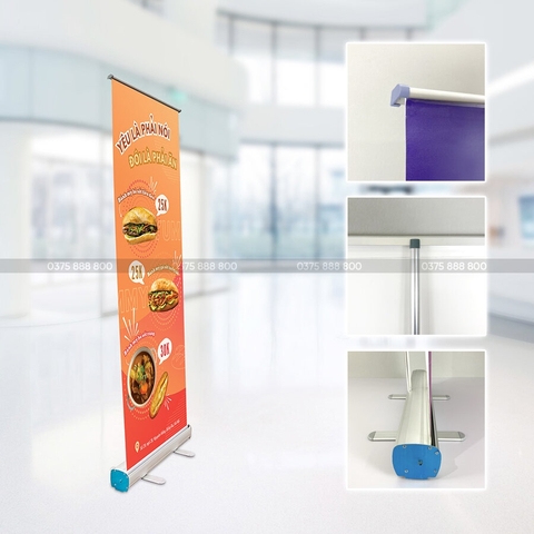 Standee Cuốn Cao Cấp