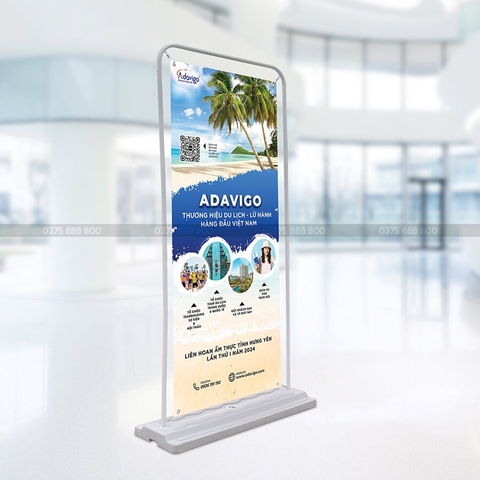 Standee Giá Treo Kiểu Cửa Nhựa