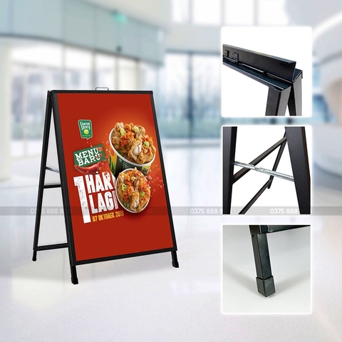 Standee Khung Sắt Chữ A Giá Rẻ