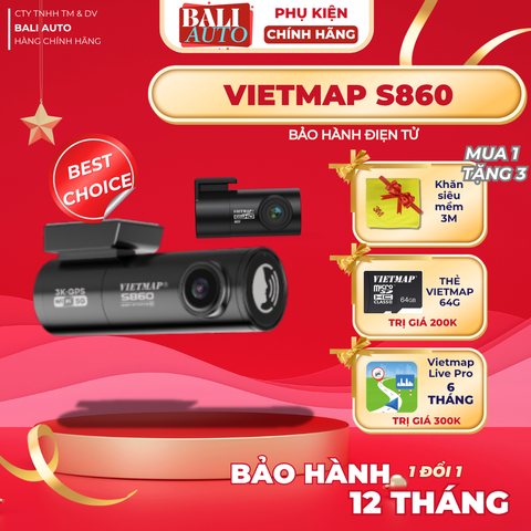 Camera hành trình VIETMAP S860