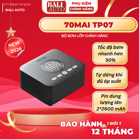 Bơm lốp ô tô 70mai TP07