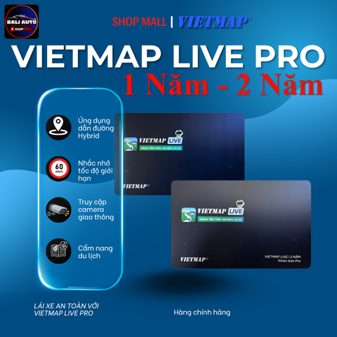 Phần mềm dẫn đường VIETMAP LIVE Pro