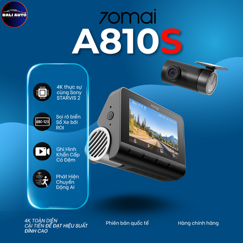 Camera hành trình 70mai A810S 4K