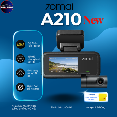 Camera hành trình 70MAI A210 mới