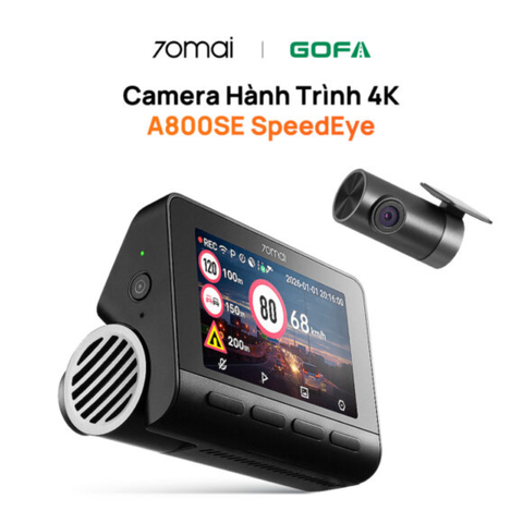Camera hành trình 70mai 4K A800SE SpeedEye