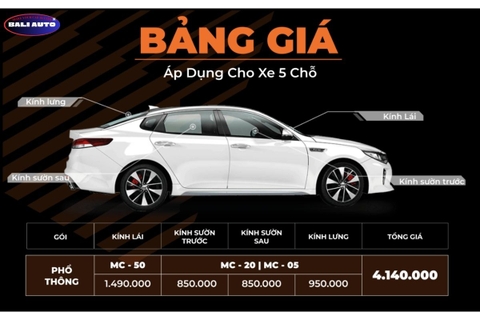 Gói phim cách nhiệt tiêu chuẩn MONO CARBON thương hiệu RAYNO