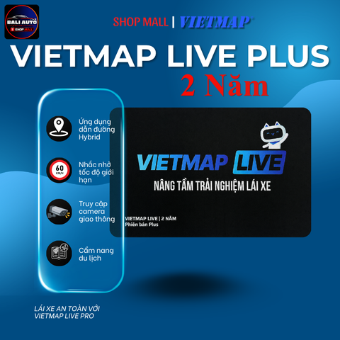 Phần mềm dẫn đường VIETMAP LIVE Plus