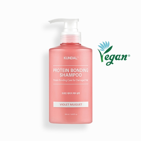 Dầu Gội Chăm Sóc Tóc Hư Tổn KUNDAL Protein Bonding 500ml