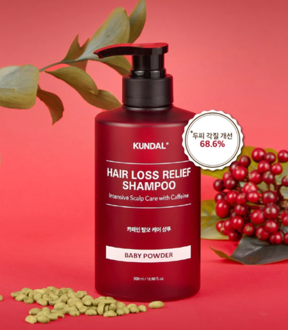 Dầu Gội Ngăn Ngừa Rụng Tóc KUNDAL Caffeine 500ml