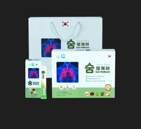 Tinh chất siro bổ phổi Sum Wellcare - 30 gói x 10ml