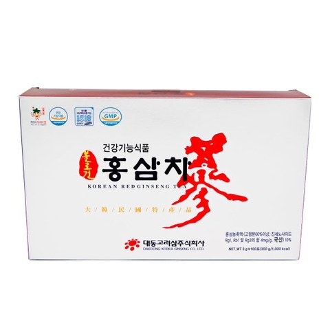 Trà hồng sâm 4mg/g (3g*100) – Daedong