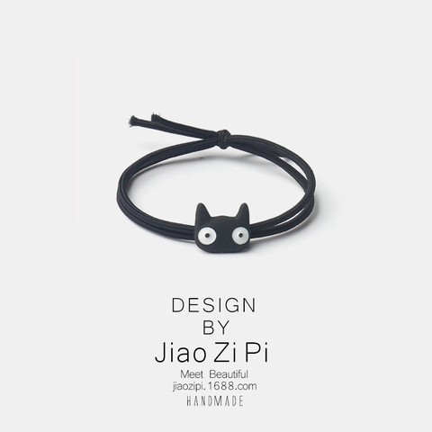 Dây buộc tóc sợi cao su đầu mèo