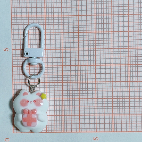 Móc khóa mini mèo sinh nhật