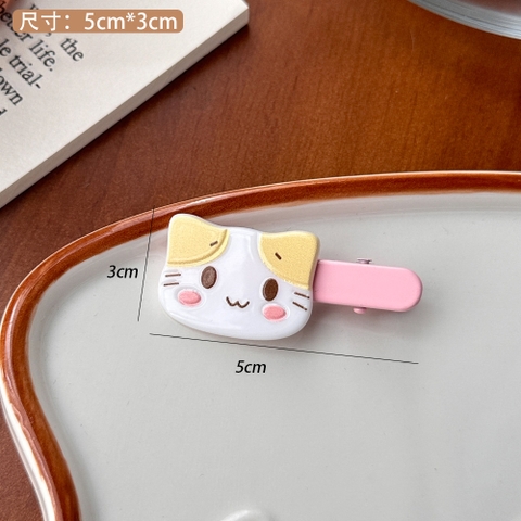 Kẹp tóc mái mèo tai vàng đáng yêu