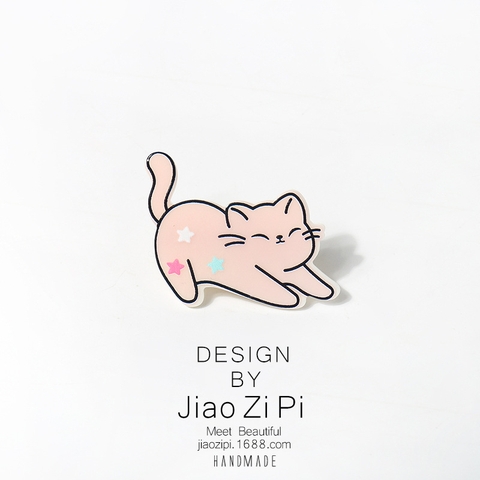 Kẹp tóc hình mèo con