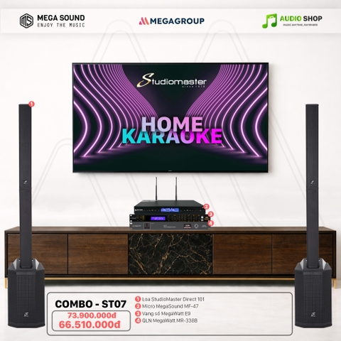 Dàn karaoke StudioMaster - Combo - ST07