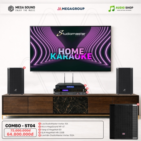 Dàn karaoke StudioMaster - Combo - ST04