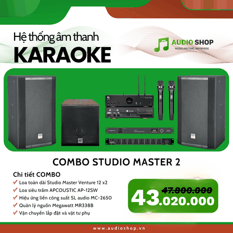 Combo Karaoke Studio Master 02