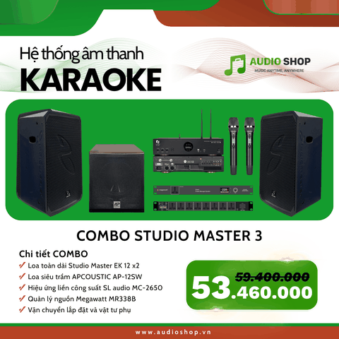 Combo Karaoke Studio Master 03