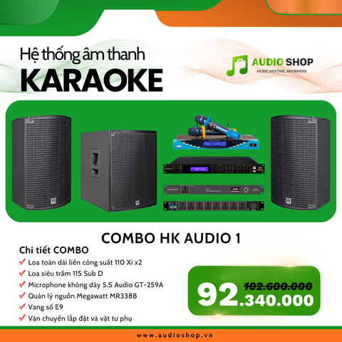 Combo Karaoke HK Audio 01