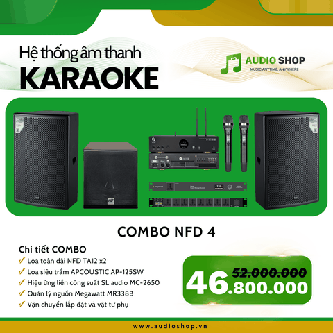 Combo Karaoke NFD 04