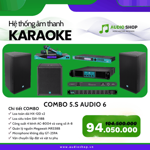 Combo Karaoke 5.S Audio 06
