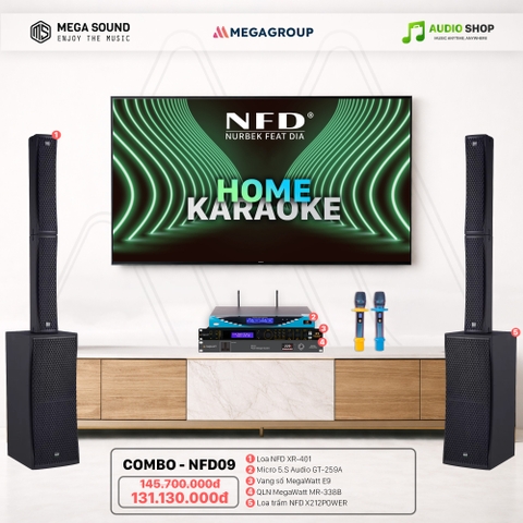 Dàn karaoke NFD Audio - Combo - NFD09