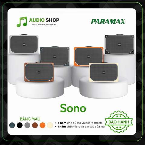 Loa di động xách tay PARAMAX Sono