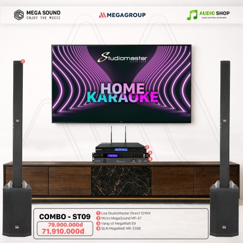 Dàn karaoke StudioMaster - Combo - ST09