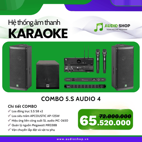 Combo Karaoke 5.S Audio 04