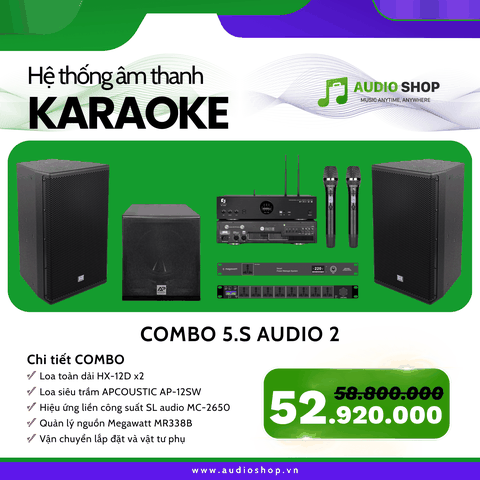 Combo Karaoke 5.S Audio 02
