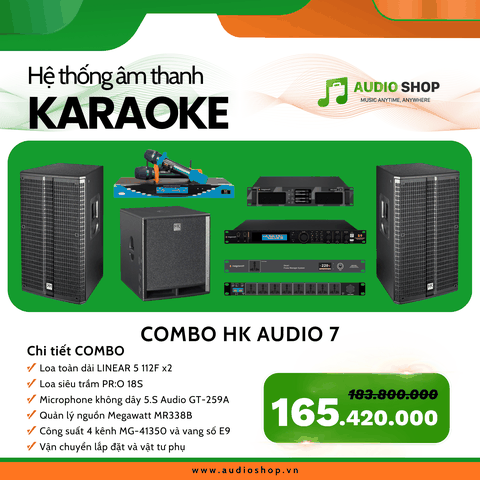 Combo Karaoke HK Audio 07