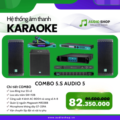 Combo Karaoke 5.S Audio 05