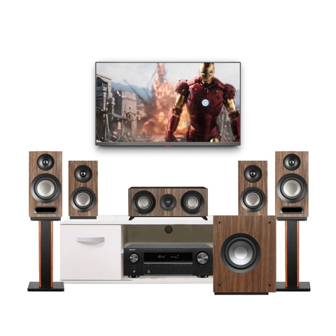 Bộ Dàn Âm Thanh Xem Phim 5.1 HD-AT01 (Jamo S803 HCS, S808, Denon AVR-X250BT)