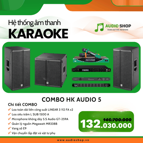 Combo Karaoke HK Audio 05