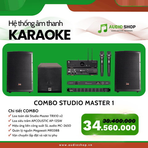 Combo Karaoke Studio Master 01