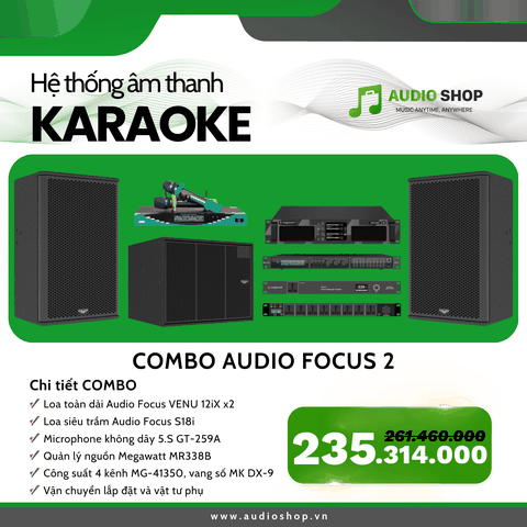 Combo Karaoke Audio Focus 02