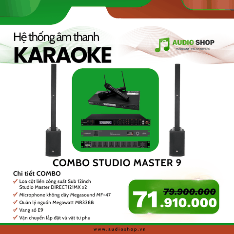 Combo Karaoke Studio Master 09