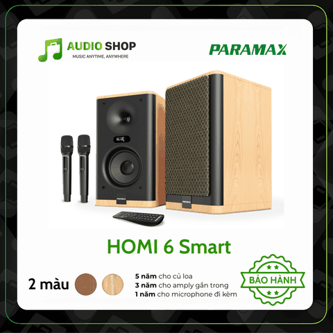 Loa nghe nhạc karaoke PARAMAX HOMI 6 Smart