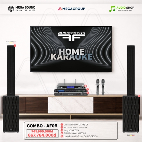 Dàn karaoke AudioFocus - Combo - AF05