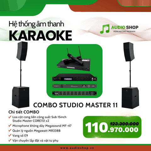 Combo Karaoke Studio Master 11