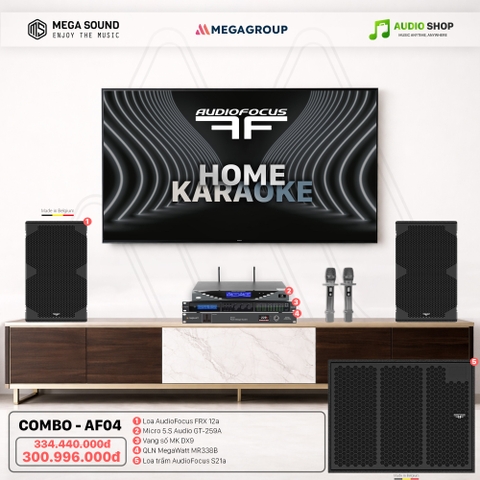Dàn karaoke AudioFocus - Combo - AF04